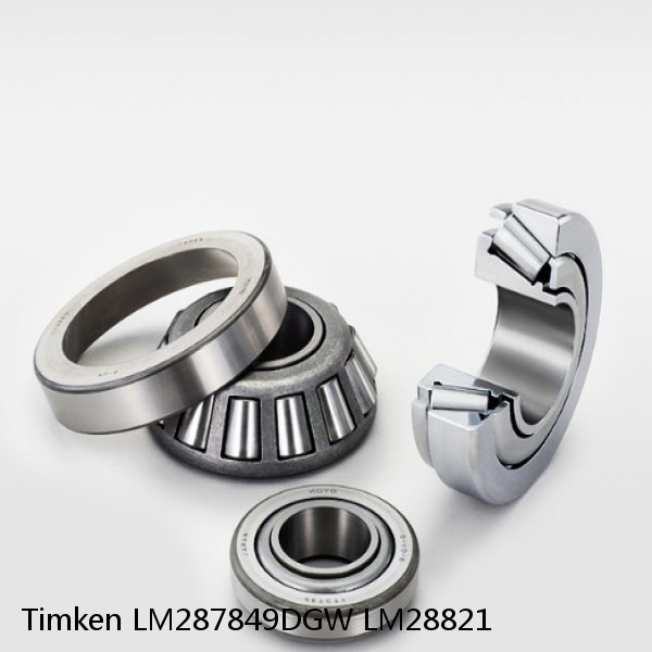 LM287849DGW LM28821 Timken Tapered Roller Bearing