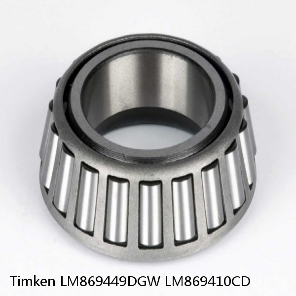 LM869449DGW LM869410CD Timken Tapered Roller Bearing