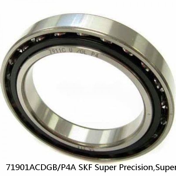 71901ACDGB/P4A SKF Super Precision,Super Precision Bearings,Super Precision Angular Contact,71900 Series,25 Degree Contact Angle