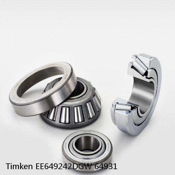 EE649242DGW 64931 Timken Tapered Roller Bearing