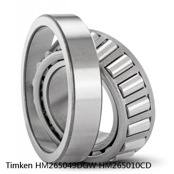 HM265049DGW HM265010CD Timken Tapered Roller Bearing